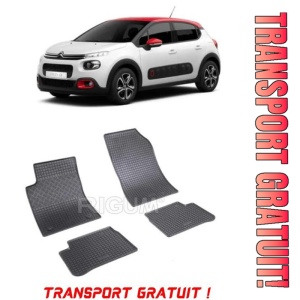 Citroen C4 Aircross, Suv, fabricat din 05.2012 - 03.2017, set covorase auto dedicate, din cauciuc 100% Premium - Transport Gratuit