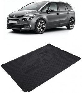 Citroen C4 Grand Picasso II Van din 09.2013 - Prezent *2, Tavita Pentru Portbagaj Lux Premium Dedicata, accesorii pentru autoturismul tau - masina v195568