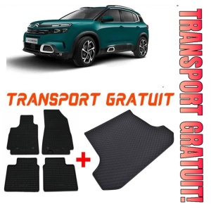 Citroen C5 Aircross din 02.2019 - Prezent Suv *1 , Set Covorase + tavita portbagaj auto