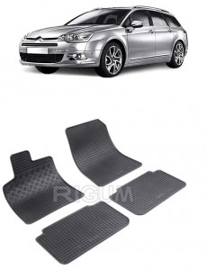 Citroen C5 I, Combi, fabricat din 2000 - 2008, set covorase auto dedicate, din cauciuc 100% Premium accesorii pentru autoturismul tau - masina v158667