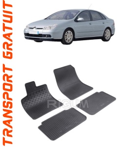 Citroen C5 I, Hatchback, fabricat din 2000 - 2008, set covorase auto dedicate, din cauciuc 100% Premium accesorii pentru autoturismul tau - masina v155657