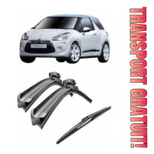 Citroen Ds3 Set 2 stergatoare parbriz Bosch Bosch Aerotwin compatibile cu Citroen Ds3 2009-2015 (60 cm / 40 cm)