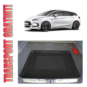 Citroen DS5 Hatchback din 03.2011 - 12.2018, Tavita Pentru Portbagaj Lux Premium Dedicata, Fara Subwoofer *2