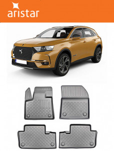Citroen DS7 Crossback, Suv, Din 02.2018 - Prezent , Set Covorase Auto Tip Tavita Premium 3D, din cauciuc accesorii pentru autoturismul tau - masina v172815
