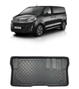 Citroen E-Spacetourer Van din 03.2019 - Prezent, Tavita Pentru Portbagaj Lux Premium Dedicata, Ampatament L2 Mediu In Spatele Randului 3 *1 accesorii pentru autoturismul tau - masina v188831