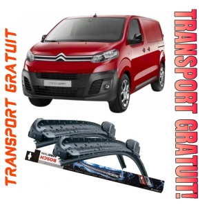 Citroen Jumpy Set 2 stergatoare parbriz Bosch Bosch Aerotwin compatibile cu Citroen Jumpy 2007-2016 (65 cm / 50 cm)