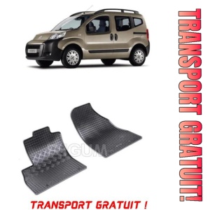 Citroen Nemo, Van, fabricat din 06.2008 - Prezent, 2 Locuri, set covorase auto dedicate, din cauciuc 100% Premium - Transport Gratuit