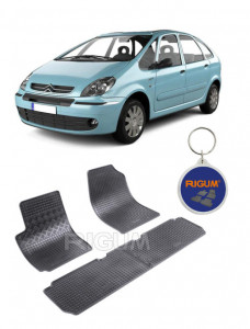 Citroen Xsara Picasso, Van, fabricat din 2000 - 01.2010, set covorase auto dedicate, din cauciuc 100% Premium accesorii pentru autoturismul tau - masina v159259