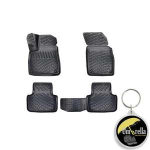 Covorase auto Audi Q7 II (Typ 4M) 2015-2024 set presuri tip tavita accesorii pentru autoturismul tau - masina v22447