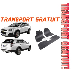 Covorase auto Chevrolet Captiva 2006 - 09.2018 Set presuri cauciuc 100%