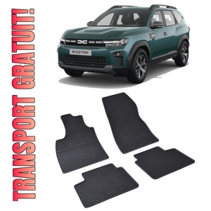 Covorase DACIA Bigster Hibrid 2025-prezent, protectie auto, din cauciuc 100%, pentru DACIA Bigster