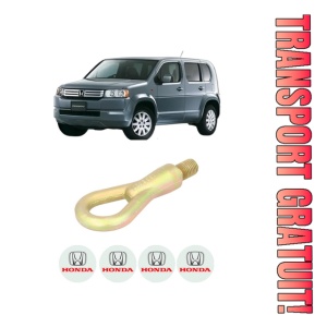 Cui carlig remorcare, tractare auto HONDA CROSSROAD (RT_) din 2007-2010, Otel, Cri-Flo, 4 Stickere cu HONDA