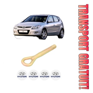 Cui carlig remorcare, tractare auto HYUNDAI i30 Estate (FD) din 2007-2012, Otel, Cri-Flo, 4 Stickere cu HYUNDAI