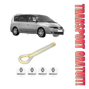 Cui carlig remorcare, tractare auto RENAULT ESPACE IV (JK0/1_) din 2002-2015, Otel, Cri-Flo, 4 Stickere cu RENAULT