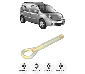 Cui carlig remorcare, tractare auto RENAULT KANGOO / GRAND KANGOO II (KW0/1_) din 2008-2013, Otel, Cri-Flo, 4 Stickere cu RENAULT - Img 2