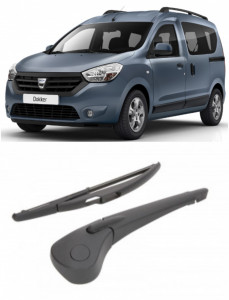 Dacia Dokker MPV Brat stergator pentru luneta spate cu lamela 270 mm, compatibil cu Dacia Dokker MPV Van fabricat intre 2012, calitate extra accesorii pentru autoturismul tau - masina v91794