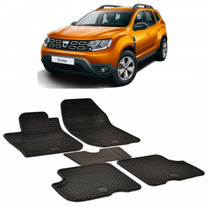 Dacia Duster (2017-) Set 5 covorase auto cauciuc Urban Line accesorii pentru autoturismul tau - masina v237930