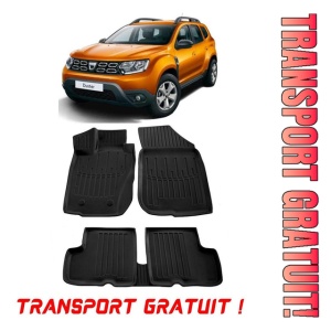 Dacia Duster 4Wd (2010-2015) Set covorase auto cauciuc G.Modern Line 3D transport gratuit