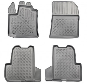 Dacia Lodgy, Combi, Din 07.2012 - Prezent , Set Covorase Auto Tip Tavita Premium 3D, din cauciuc accesorii pentru autoturismul tau - masina v174528