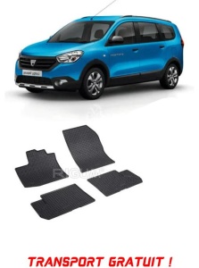 Dacia Lodgy, Combi, fabricat din 07.2012 - Prezent, set covorase auto dedicate, din cauciuc 100% Premium - Transport Gratuit accesorii pentru autoturismul tau - masina v40209