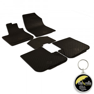 Dacia Logan (2012-2020)Set 5 covorase auto cauciuc Urban Line accesorii pentru autoturismul tau - masina v241002