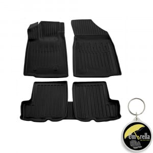 Dacia Sandero I (2007-2012) Set covorase auto cauciuc G.Modern Line 3D accesorii pentru autoturismul tau - masina v241418