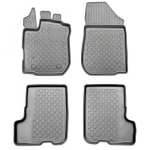 Dacia Sandero II Stepway, Hatchback, Din 12.2012 - 12.2020 , Set Covorase Auto Tip Tavita Premium 3D, din cauciuc accesorii pentru autoturismul tau - masina v172738