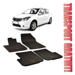 Dacia Sandero Stepway (2020-2025) Set 4 covorase auto cauciuc Urban Line