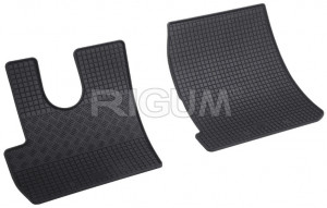 Daf Cf Euro 6, Cargo, fabricat din 2014 - Prezent, set covorase auto dedicate, din cauciuc 100% Premium accesorii pentru autoturismul tau - masina v154938