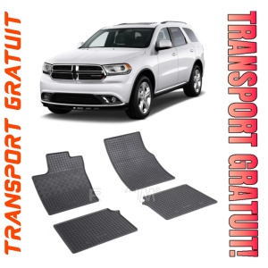 Dodge Durango 3 Wk2 Facelift 1 fabricat din 2014 - 2020, Suv, set covorase auto dedicate, din cauciuc 100% Premium