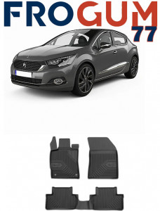 Ds 4 Din 11.2021 - Prezent, Hatchback , Set Covorase Auto Tip Tavita Premium 3D, din cauciuc accesorii pentru autoturismul tau - masina v163287
