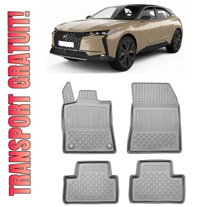 Ds 4 E-Tense Plug-In Hybrid Din 11.2021 - Prezent, Hatchback , Set Covorase Auto Tip Tavita Premium 3D, din cauciuc