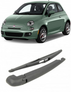 Fiat 500 Brat stergator pentru luneta spate cu lamela 290 mm, compatibil cu Fiat 500 Hatchback fabricat intre 2007, calitate extra accesorii pentru autoturismul tau - masina v92147