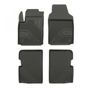 Fiat 500 Din 09.2007 - Prezent, Hatchback , Set Covorase Auto Tip Tavita Premium 3D, din cauciuc accesorii pentru autoturismul tau - masina v168115