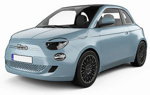 Fiat 500 Electric fabricat din 11.2020 - Prezent, Hatchback, Electric, set covorase auto dedicate, din cauciuc 100% Premium accesorii pentru autoturismul tau - masina v152103
