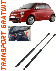 Fiat 500 Set 2 amortizoare pentru portbagaj / haion Krosno compatibil cu Fiat 500 Hatchback fabricat intre 2007 accesorii pentru autoturismul tau - masina v91184