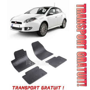 Fiat Bravo II, Hatchback, fabricat din 04.2007 - 07.2014, set covorase auto dedicate, din cauciuc 100% Premium - Transport Gratuit