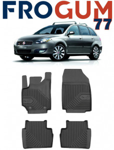 Fiat Croma Din 2005 - 2010, Combi , Set Covorase Auto Tip Tavita Premium 3D, din cauciuc accesorii pentru autoturismul tau - masina v166700