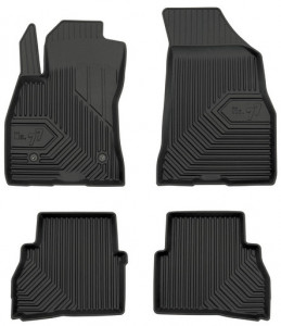 Fiat Doblo II Cargo Kombi Maxi Din 2010 - Prezent, Van , Set Covorase Auto Tip Tavita Premium 3D, din cauciuc accesorii pentru autoturismul tau - masina v168204
