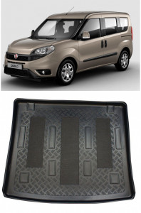 Fiat Doblo II Van din 2010 - Prezent *1, Tavita Pentru Portbagaj Lux Premium Dedicata, accesorii pentru autoturismul tau - masina v197078