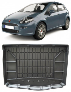 Fiat Grande Punto Hatchback din 10.2005 - 08.2018, Tavita Pentru Portbagaj Lux Premium Dedicata, 5 Usi *2 accesorii pentru autoturismul tau - masina v189440