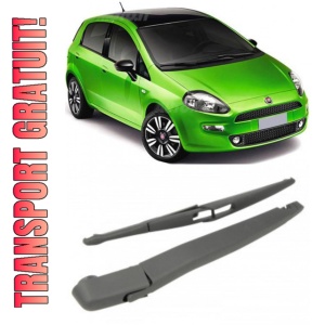 Fiat Punto Brat stergator pentru luneta spate cu lamela 305 mm, compatibil cu Fiat Punto Hatchback fabricat intre 2009-2012, calitate extra
