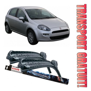 Fiat Punto Set 2 stergatoare parbriz Bosch Aerotwin 600/475mm compatibile cu Fiat PUNTO (188_) (2007-2012) (65 cm / 38 cm)