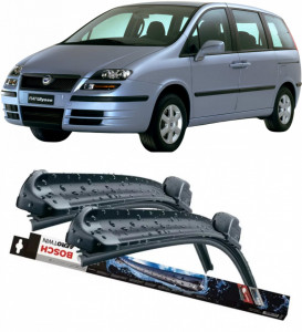 Fiat Ulysse Set 2 stergatoare parbriz Bosch Bosch Aerotwin compatibile cu Fiat Ulysse 2002-2011 (65 cm / 65 cm) accesorii pentru autoturismul tau - masina v131141