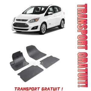 Ford C-Max II, Van, fabricat din 11.2010 - 06.2019, set covorase auto dedicate, din cauciuc 100% Premium - Transport Gratuit
