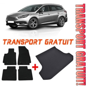 Ford Focus IV din 09.2018 - Prezent Combi *1 , Set Covorase + tavita portbagaj auto