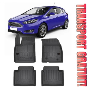 Ford Focus IV Mhev, Hatchback, Din 09.2018 - Prezent , Set Covorase Auto Tip Tavita Premium 3D, din cauciuc