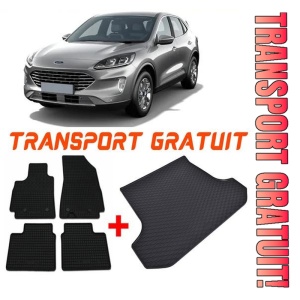 Ford Kuga Phev din 04.2020 - Prezent Suv *1 , Set Covorase + tavita portbagaj auto