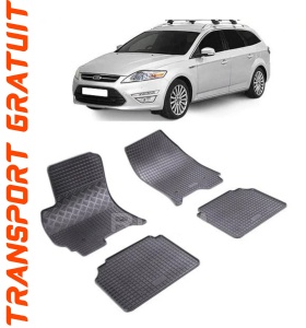 Ford Mondeo III, Combi, fabricat din 2001 - 08.2007, set covorase auto dedicate, din cauciuc 100% Premium accesorii pentru autoturismul tau - masina v156221