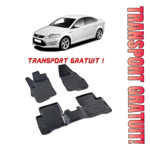 Ford Mondeo IV 2007-2014 Set 4 covorase auto din cauciuc tip tavita premium line 3D - Transport Gratuit!
